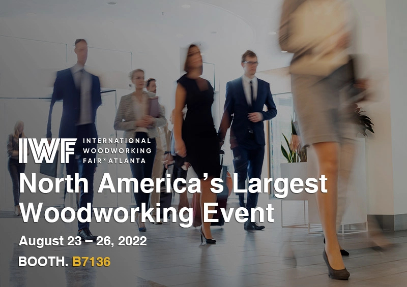 to visit OAV at 2022 International Woodworking Fair Atlanta