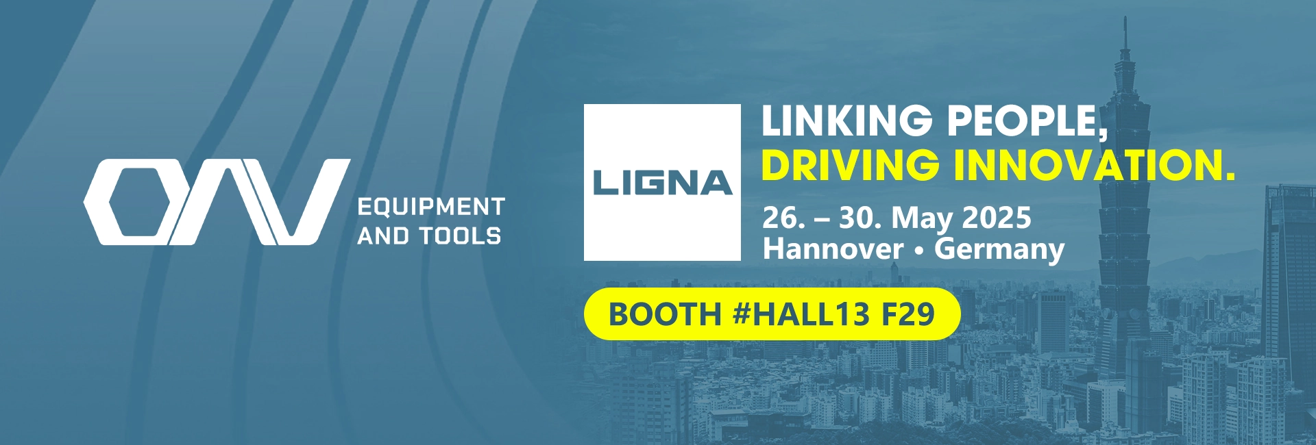 OAV Equipment Showcases Advanced Woodworking Solutions at LIGNA 2025 OAV Equipment Showcases Advanced Woodworking Solutions at LIGNA 2025