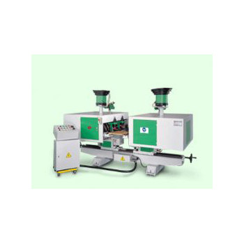 Double End Gluing and Dowel Inserting Machine