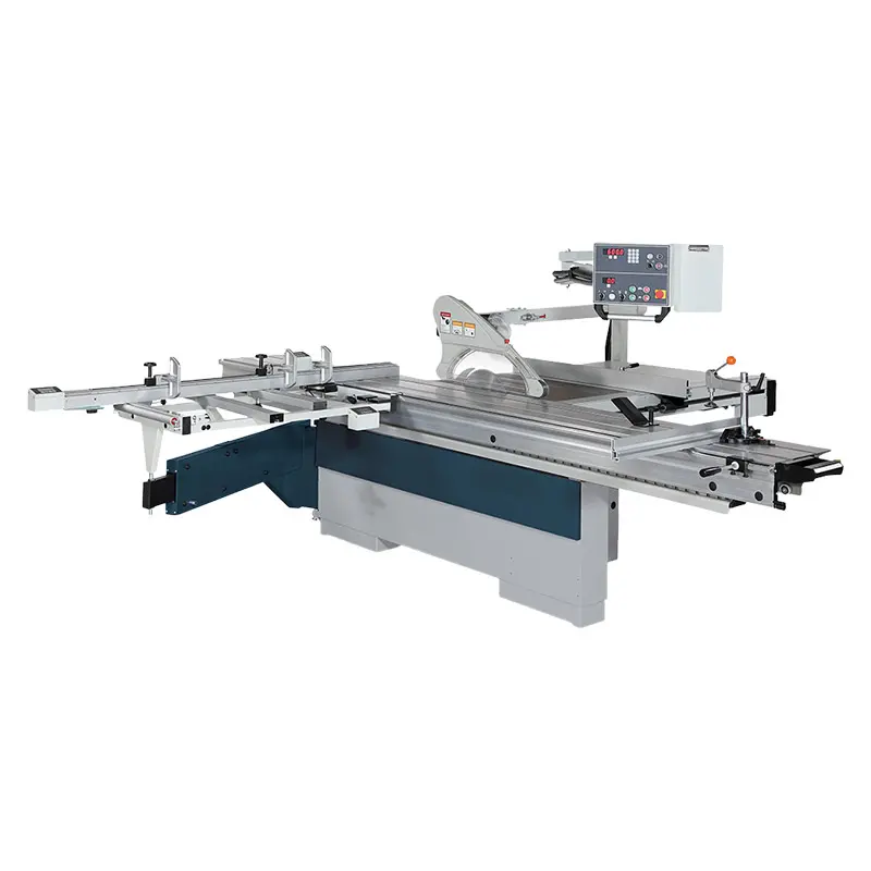 Sliding table saw large productions