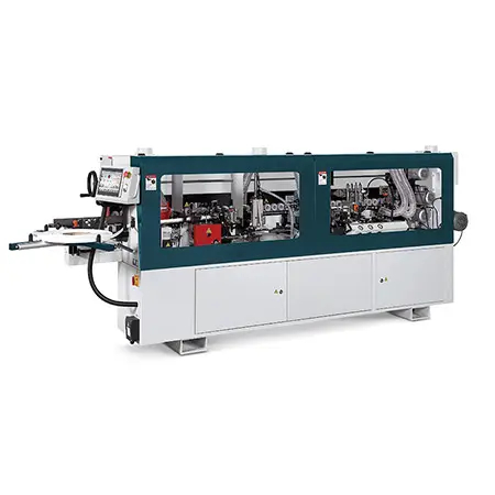 A heavy-duty edgebanding machine within pre-milling, corner rounding  and the user-friendly touch screen, OAV MAX370A Automatic edgebaning machine